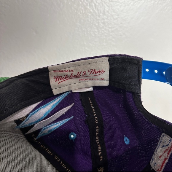 Charlotte Hornets Mitchell Ness Vintage NBA Hat OSFM - Picture 6 of 8